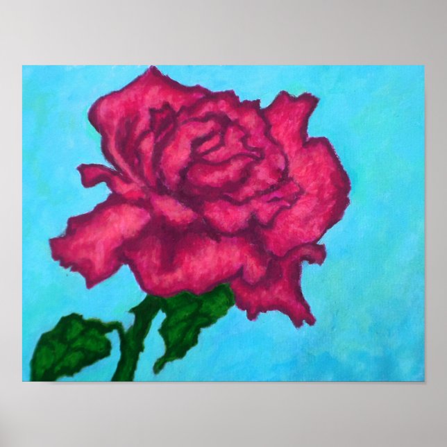 Poster Rosa Rosa (Frente)