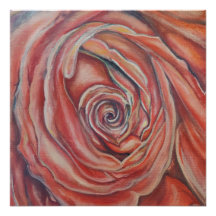 Rosa vermelha central