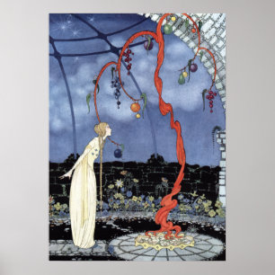 Poster Rosáalia por Virgínia Frances Sterrett