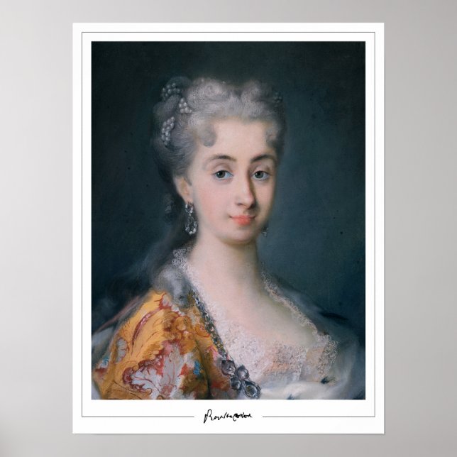 Poster Rosalba Carriera Zedign Cartaz de Arte #14 (Frente)