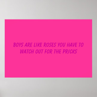 Poster Rosas