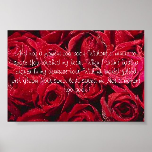 Pôster rosas (Frente)