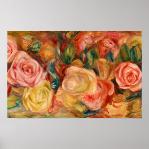 Poster Rosas, 1912, por Pierre-Auguste Renoir