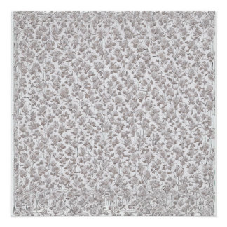 Pôster Rosas brancas D