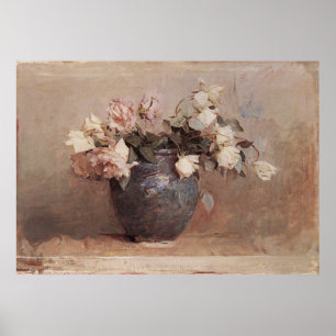 Pôster Rosas de Abbott Handerson Thayer