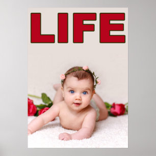 POSTER ROSAS DE CRIANÇA PRO-LIFE