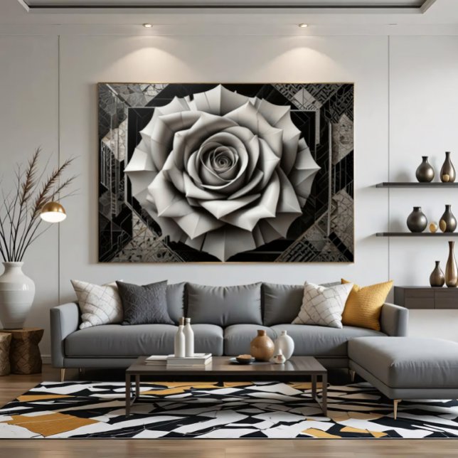 Poster Rosas de Luz Fragmentada (Criador carregado)