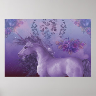 Poster Rosas de outono da Unicorn