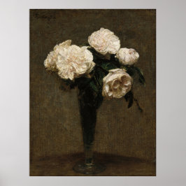 Poster Rosas em um Vaso