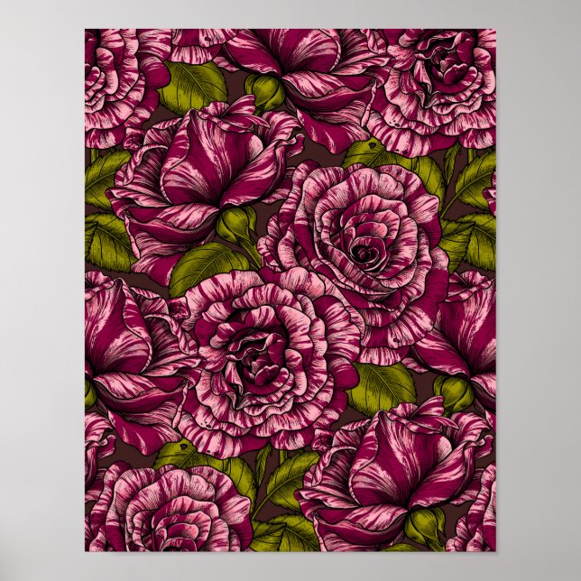 Poster Rosas para você (Frente)