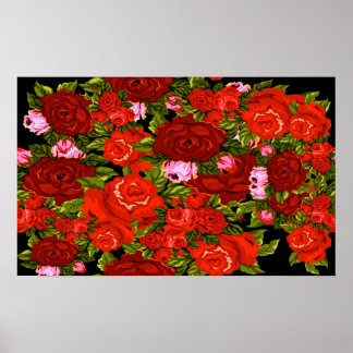 Poster Rosas são vermelhos