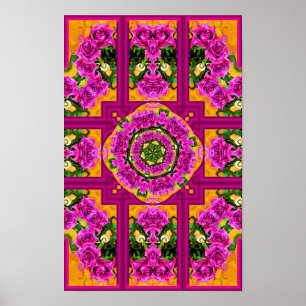 Poster Rosas selvagens