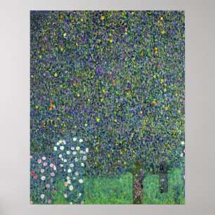 Pôster Rosas sob as árvores, c.1905