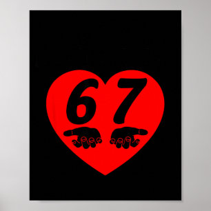 Poster Rosas Vermelhas Blah Seis Sete Memes de Amor de Va