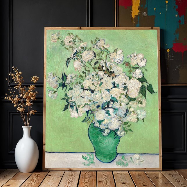 Poster Rosas, Vincent van Gogh (Criador carregado)