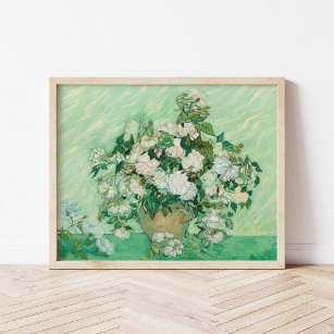 Poster Rosas   Vincent Van Gogh