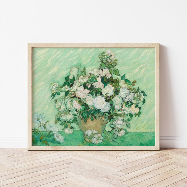 Poster Rosas | Vincent van Gogh (Criador carregado)