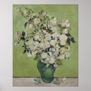 Poster Rosas Vincent van Gogh Galeria FloralHD