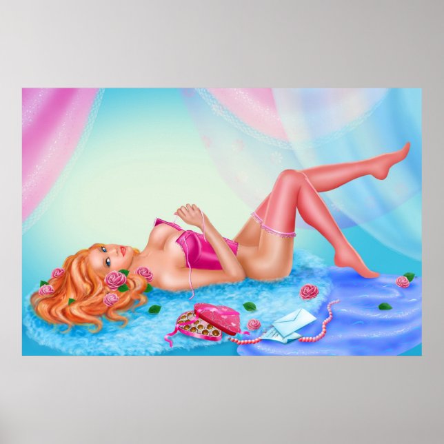 Poster "Rose" (Frente)