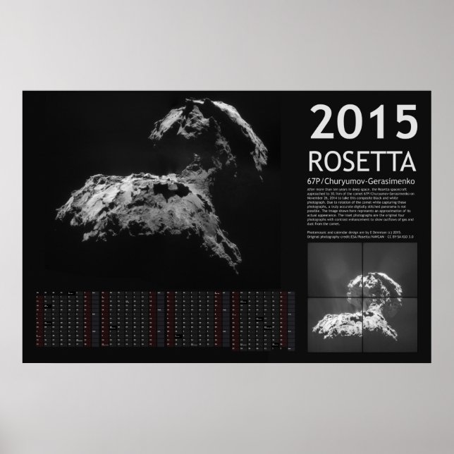 Pôster Rosetta 2015 (Frente)