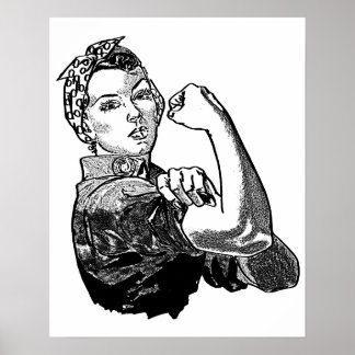 Poster Rosie, A Feminista Do Ribeira (Transparente-Sem-En