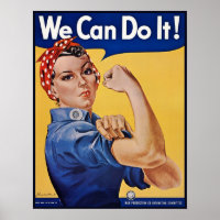 Rosie, a força feminina forte