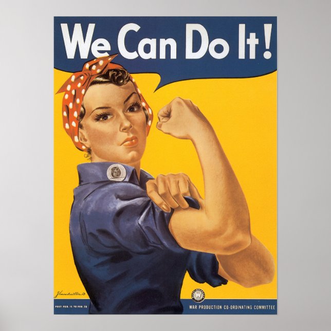 Poster Rosie the Riveter (Frente)