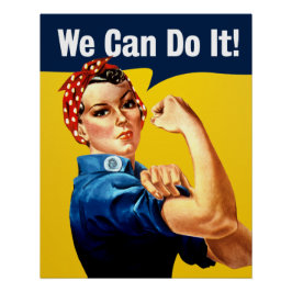 Pôster Rosie the Riveter |