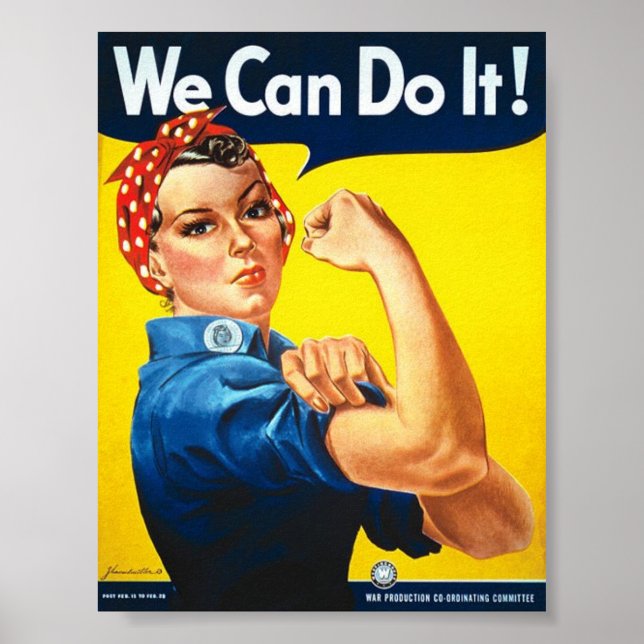 Pôster Rosie the Riveter (Frente)