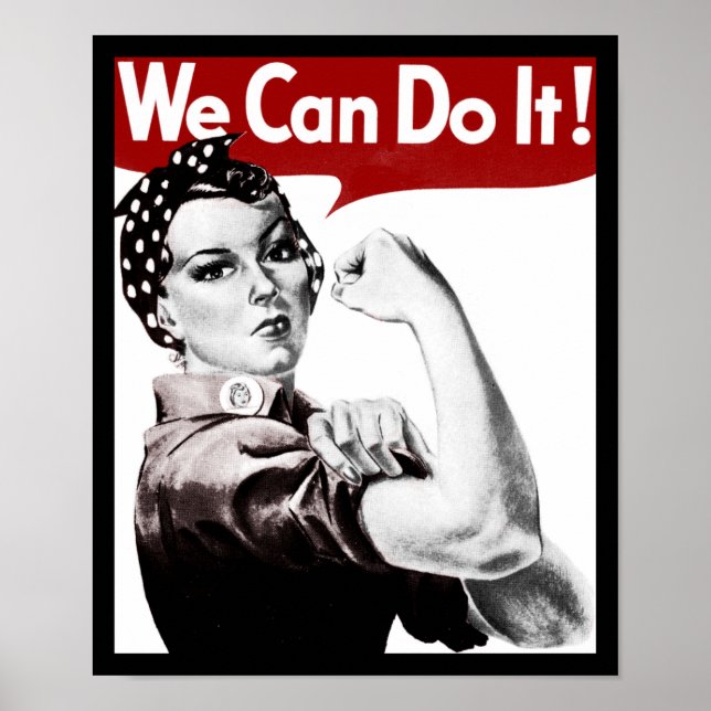 Pôster Rosie the Riveter (Frente)