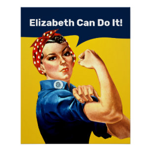 Pôster Rosie the Riveter   POSTER   Personalizar