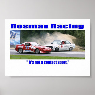 Poster Rosmar Racing