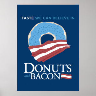 Poster Rosquinha e Bacon: Sabor em que podemos acreditar 