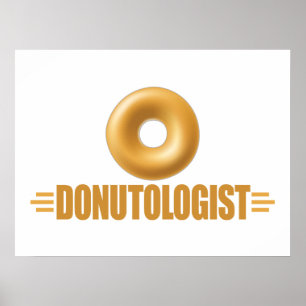 Poster Rosquinha Engraçado