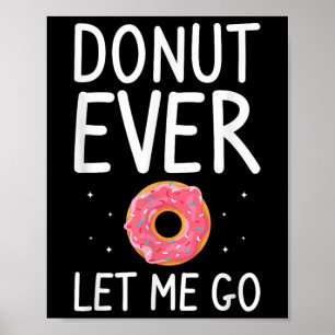 Poster Rosquinha Nunca Me Deixa Ir Casar Casamento Noiva