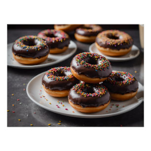 Pôster Rosquinhas de chocolate