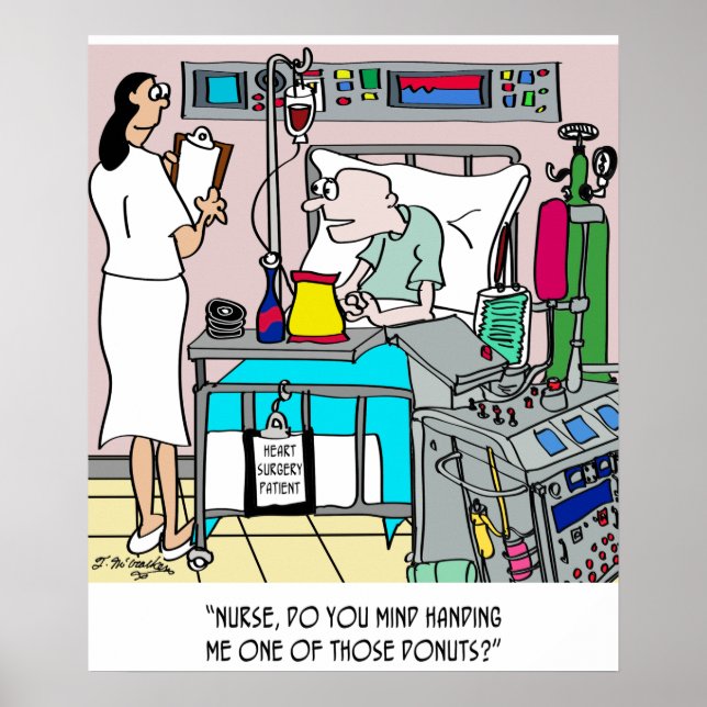 Poster Rosquinhas no Cardíaco (Frente)