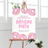 Rosquinhas Sprinkkle Rosa Bem-vindo