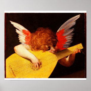 Poster Rosso Fiorentino - Anjo Musical