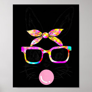 Poster Rosto Coelho Com Pulmões Para Rapazes Crianças Pás