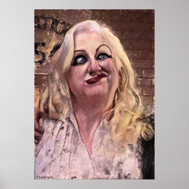 Poster Rosto de Chapéu (Frente)