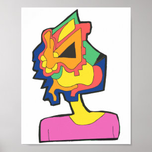 Poster Rosto de Coelho