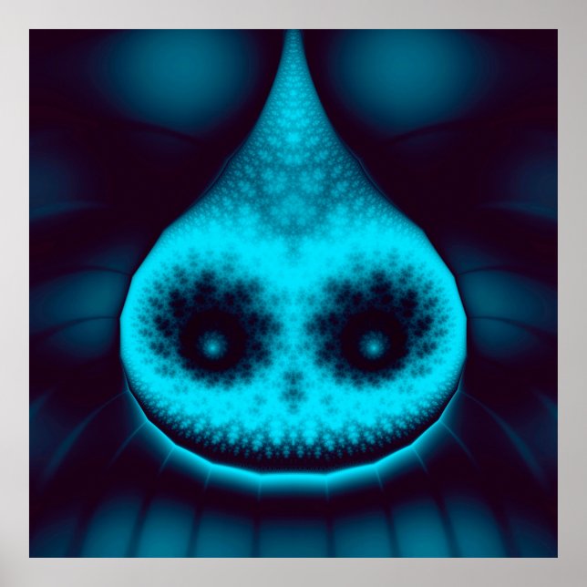 Poster Rosto de Sorriso Supernatural (Frente)