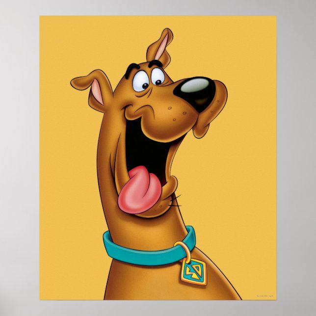 Poster Rosto Scooby-Doo Excitado (Frente)