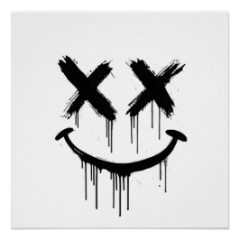 Pôster Rosto sorridente.