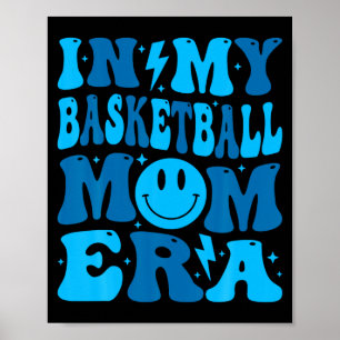 Poster Rosto sorridente na era da mãe do basquete, mãe de
