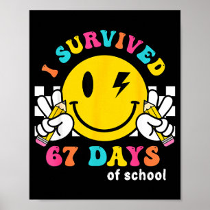Poster Rosto Sorridente Sobrevivi 67 Dias De Escola