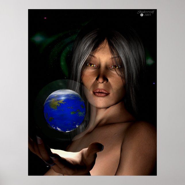 Pôster Rostos da Deusa - O Coroa (Frente)