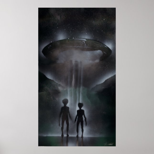 Poster Roswell Alienígena (Frente)