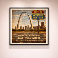 Rota 66 Arco da Porta de St Louis